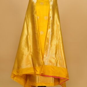 Banarasi Yellow suit