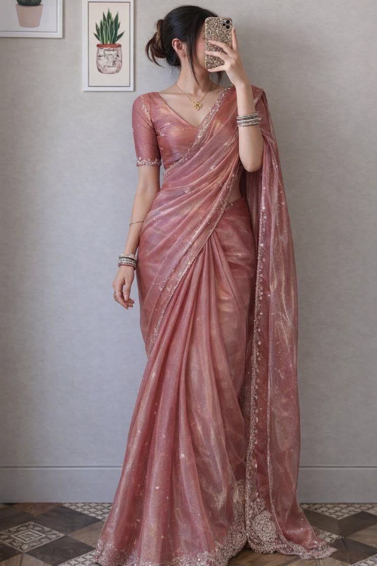 Organza Saree