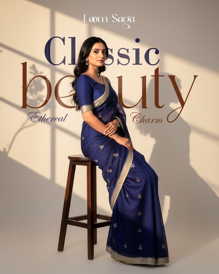 Silk fabric, royal look