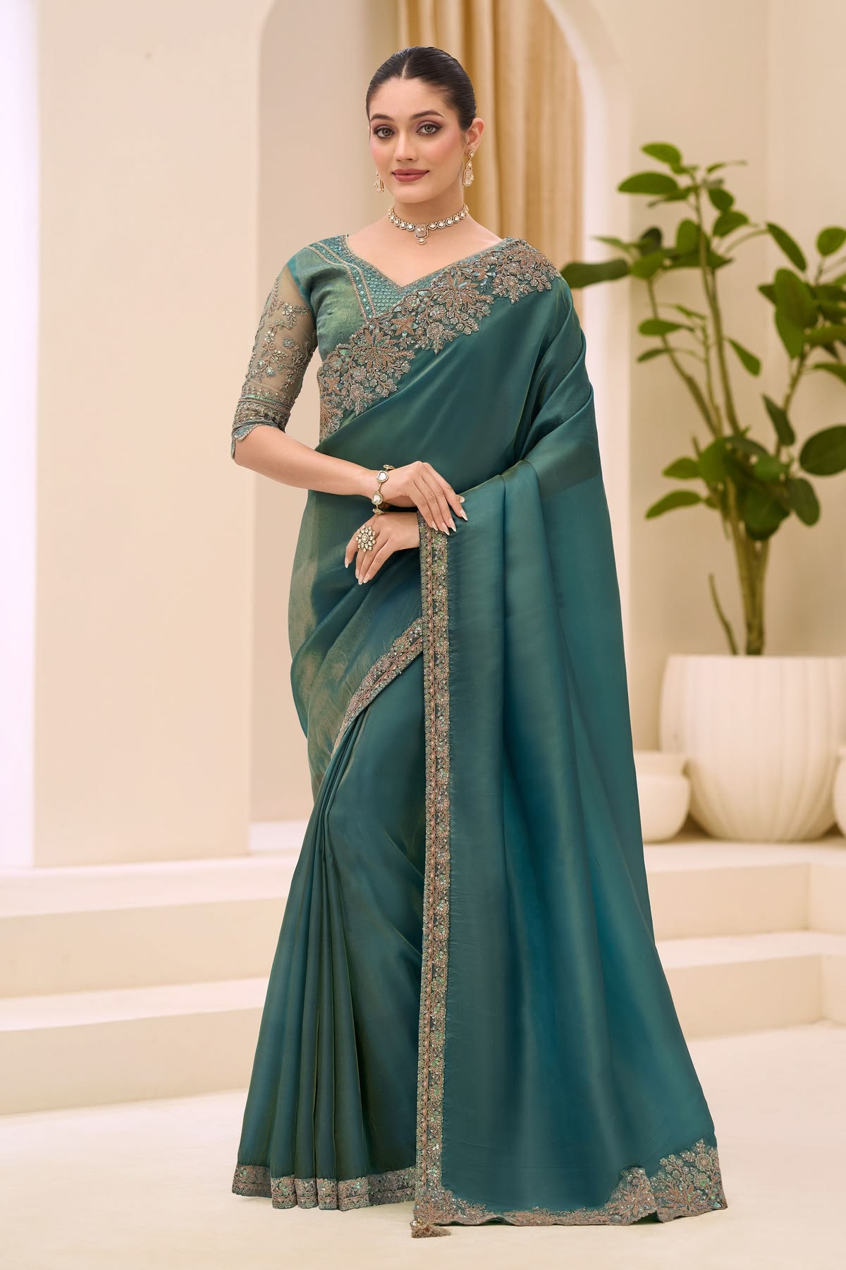 Tissue Saree